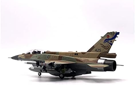 דגמי מטוסים 1: 72 לחיל האוויר הישראלי סופת רעמים 16 אני לוחם צבאי דגם מטוסים מיניאטורי דגם אדריכלות