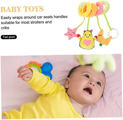 צעצועים לתינוקות חיות ממולאות לתינוקות לצעצועים שזה עתה נולדו לרכב יילוד סט עגלת תינוקות צעצוע תינוק תלוי