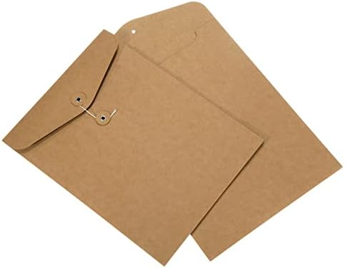 מחרוזת קובץ תיקיות 5 מארז 4 גודל מסמך מכתב ארגונית מחזיק הגשת מעטפות מעיל עבור משרד, חום