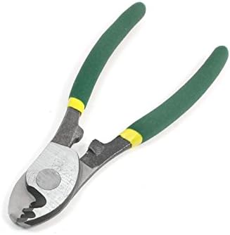 כלי יד בצבע ירוק כהה מעטפת פלסטיק ידית ביצועים טובים חוט כבל חיתוך צבת כלי יד צבת וחותך 6.5 אורך