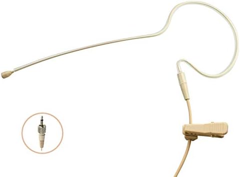 נמוך פרופיל אור-משקל אוזניות עם ראש וו מיקרופון מיקרופון-ג ' יי אס90 תואם עם סנהייזר אלחוטי מערכת