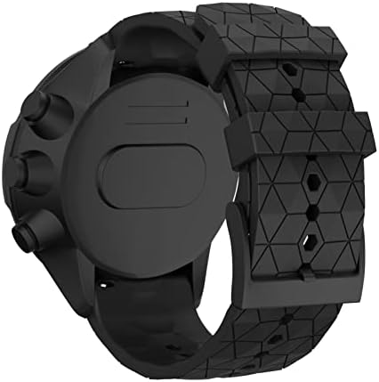 KANGDD 24 ממ החלפת סיליקון רצועות שעון חכם עבור SUUNTO D5/7/9/BARO SPARTAN SPORT SPORT שורש כף היד HR