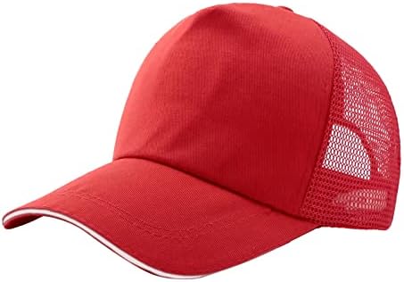 גברים נשים רגיל לנשימה בייסבול כובע קיץ שמש הגנת אימון בייסבול כובע מזדמן נמוך פרופיל נהג משאית כובע
