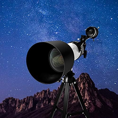 טלסקופ לילדים, צמצם פליפה 60 ממ 360 ממ אורך מוקד אסטרונומיה עקירת טלסקופ, טלסקופ נייד עם חצובה מתכווננת