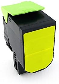 Green2Print טונר צהוב, 2300 עמודים, מחליף את לקסמרק 71B0040, 71B10Y0, מחסנית טונר ללקסמרק CX317DN, CX417DE,