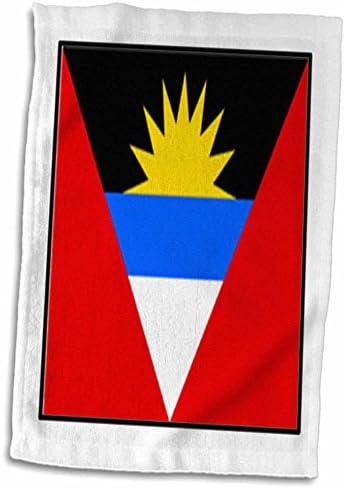 כפתורי דגל עולמי פלורן עולמי - תמונה של כפתור דגל אנטיגואה N Barbuda - מגבות