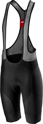 Castelli Cycling חופשי Aero Race 4 Bibshort לרכיבה על אופני דרך ואופני חצץ L אופניים