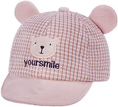 תינוקות מקסימים מצוירים שיא כובע כותנה רשת כובעים נגד UV עבור 6-12 מ 'בנות בנות