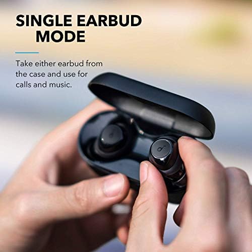 Anker Soundcore Life Dot 2 אוזניות אלחוטיות אמיתיות, זמן משחק של 100 שעות, נהגי 8 ממ, צליל מעולה, התאמה