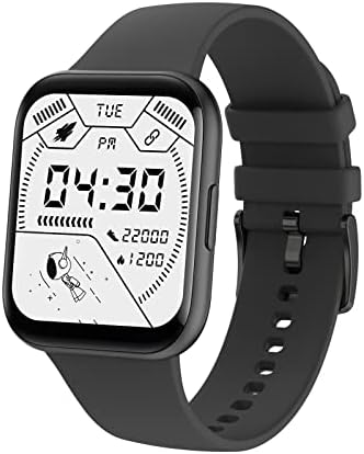 שעון חכם של כן, שעון כושר עבור אנדרואיד/iOS טלפונים חכמים, מסך נגיעה בגודל 1.69 אינץ 'עם דופק,