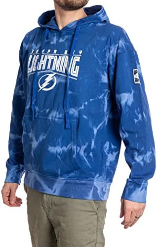 Calhoun NHL Surf & Skate Unisex Crystal Christal Dye Ultra-Soft Puldie Hoodie-Collection Collection