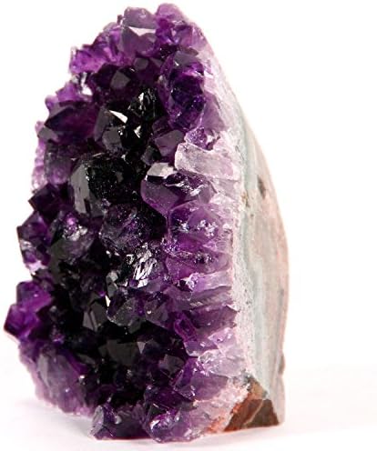סלעים ומאובנים קיצוניים אשכול אמטיסט - 4 עד 5 פאונד של גבישים סגולים עוצמתיים ועמוקים. Geode מאורוגוואי.