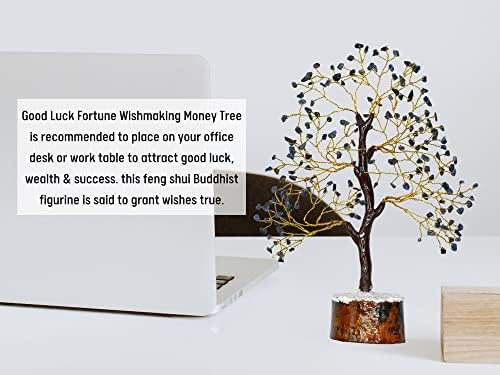 יוליט ריפוי טבעי פרימיום קריסטל בונסאי פנג שואי עץ כסף עץ חיים לעיצוב משרד ביתי