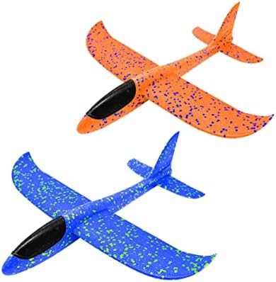 צעצועים 2 יחידים מחוץ לילדים צעצועים דאונים חיצוניים מטוסים אוויר לילדים מטוס דאון קצף גן מטוס קצף מטוס