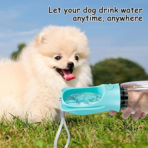 נייד פחם פעיל מים מסנן כלב מים בקבוק דליפת הוכחה גור מתקן מים, שתיית מזין עבור חיות מחמד. עבור חיות מחמד