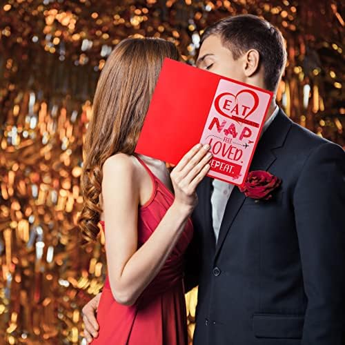 24 יח 'כרטיסי חג האהבה מגוון עם מעטפה אדומה כרטיס חג האהבה כרטיסי ברכה ורומנטי