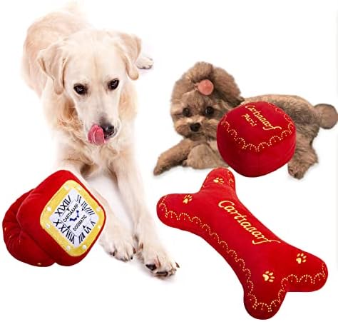 צעצועי כלבים מעצבים, צעצוע יום הולדת לכלבים, צעצועי כלבי יוקרה, שעון צעצועים כלבים מעצבים, צעצוע כלבים מהודר,