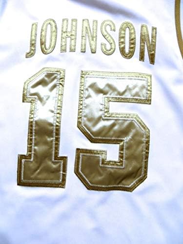 מג'יק ג'ונסון חתם על חתימה ג'רזי צוות ארהב מדליית זהב JSA LL87143