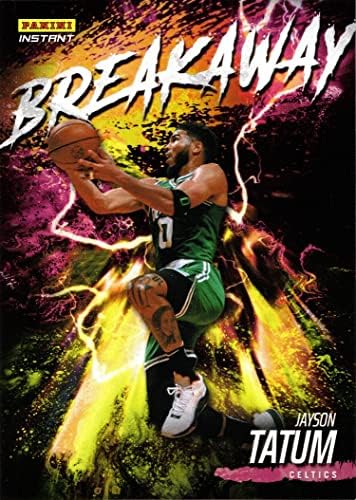 2021-22 פריצה מיידית של פאניני B3 Jayson Tatum Card כדורסל Celtics