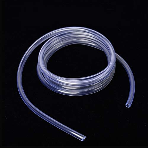 צינור פלסטיק ברור 5 מטרים צינורות אינסטלציה פלסטיק PVC, צינור משאבת מים, קוטר פנימי 2-10 ממ,