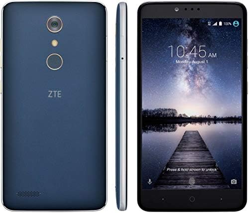 ZTE ZMAX PRO Z981 32GB לא נעול טלפון GSM W/ 13MP מצלמה - שחור