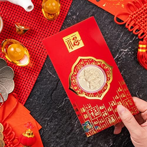 2023 גלגל המזלות ארנב מזל כסף מעטפות סיני אדום כיסים הונג באו מזל כסף מעטפות מעורב סגנון 3.5 .6
