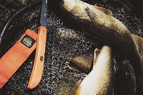 קצה חיצוני דגים ועצם - סכין פילה מתקפלת עם להב פלדה אל חלד 440 דגים ועיבוד משחק גדול - קליפ כיס