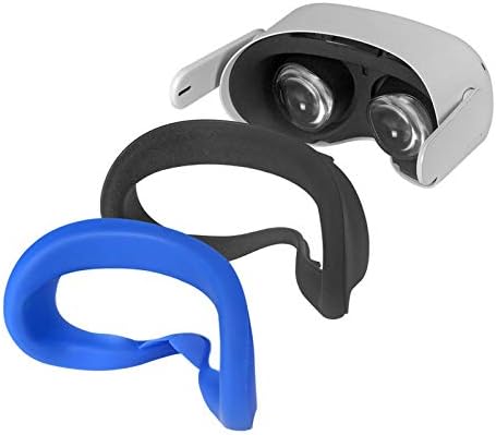 סרטי ראש לספורט לילדים רפידות עור עין 2 מארז עדשות Quest Oculus silicone לספורט שריטות כיסוי