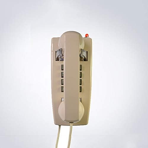 KXDFDC טלפון רכוב על קיר ， סגנון רטרו קיר טלפון בקרת עוצמת נפח קווי כבל אטום מים והוכחה עבור
