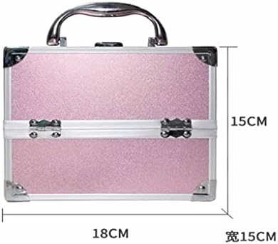 Doubao קיבולת גדולה מזוודות נשים נוסעות תיק קוסמטי קוסמטיקה קופסת ציפורניים איפור איפור תיבת אחסון
