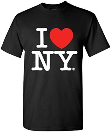 אני אוהב את ניו יורק מורשה רשמית חולצת טריקו למבוגרים בניו יורק