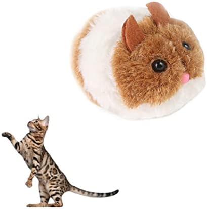 טוימייסו שעון עכבר צעצוע קטיפה רוח עד מירוץ עכברוש חמוד מכאני נע מצחיק צעצוע לשחק עבור חתול כלב מחמד אקראי