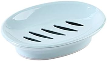 ZCMEB צלוחית צלוחית קופסת סבון קופסת מקלחת סבון קופסת סבון קופסת אחסון מגש אחסון ללא מים מתלה אמבטיה