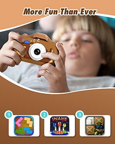 מצלמת סלפי לילדים מצוירים של סלוטקלוד, מתנות פסטיבלים לבנים בגילאי 3-12, מצלמות וידאו דיגיטליות לילדים