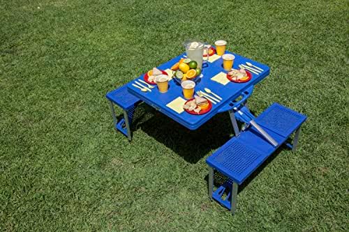 פיקניק זמן כדורגל שדה מתקפל פיקניק שולחן-קמפינג שולחן-חיצוני שולחן עם מטריית חור