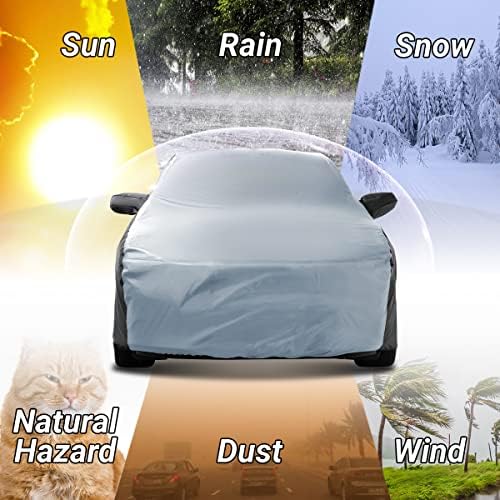 כיסוי מכוניות בהתאמה אישית של ICARCOVER לשנים 1995-2022 NISSAN MAXIMA אטום למים גשם שלג UV SUN SUN PROTECTER FULLOURIE