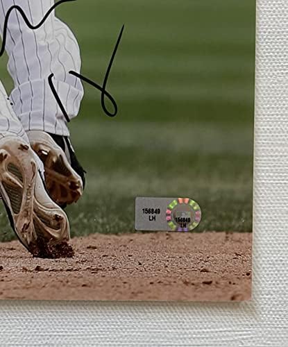 אורלנדו קבררה חתום על חתימה מבריק 8x10 צילום שיקגו ווייט סוקס - MLB מאומת