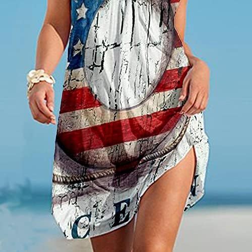 שמלות מזדמנות לנשים קיץ א-צוואר טנק ללא שרוולים שמנה פרחונית מודפסת חלול חוף חוף קצר מיני שמחה