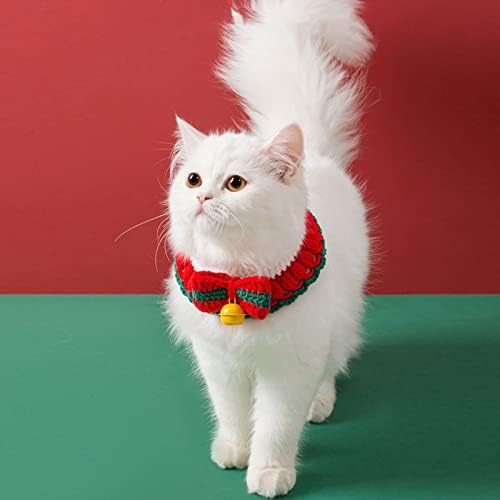 צווארון חתול לילדה ילדה חתולים תלבושת חג המולד ASDIIT סרוג צווארון חתול אישי בהתאמה אישית צווארון