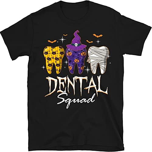 חולצת שיניים שיניים של Moobla, חולצת חולצת שיניים, חולצת רופאי שיניים, חולצת שיננית שיניים, חולצת שיניים