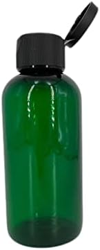 4 גרם בקבוקי פלסטיק בוסטון ירוקים -12 חבילה לבקבוק ריק ניתן למילוי מחדש - BPA בחינם - שמנים