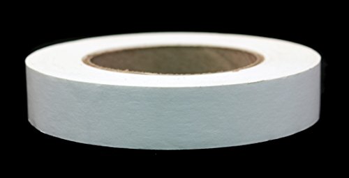 מוצרי גליל 158-0010 קלטת דבק נייר, 2160 אורך x 1 רוחב, 3 ליבה, לקידוד צבע וסימון, לבן