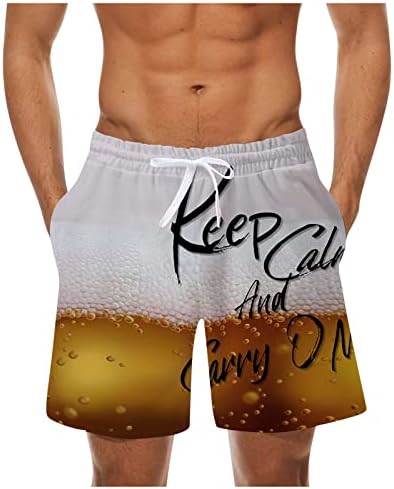 גזעי שחייה גברים, מכנסיים קצרים לגברים חופשת קיץ הוואי בהוואי מכנסיים קצרים משקל קל משקל קזים אופנת מכנסיים
