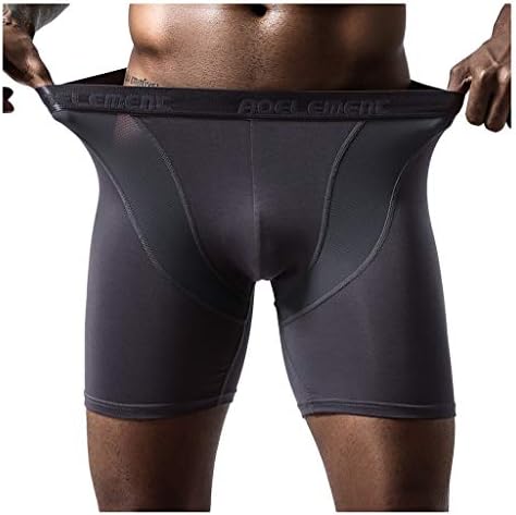 מכנסי בוקסר BMISEGM לגברים אורזים תחתונים סקסיים רזים מכנסי ייבוש ספורט נושמים קניות בגברים מהירים