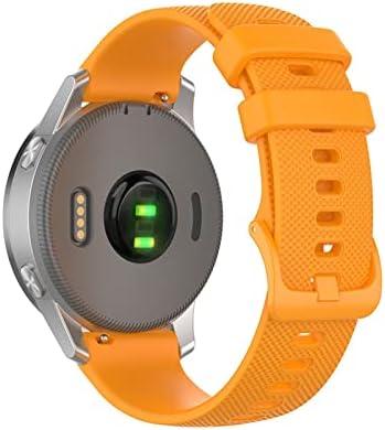 KGDHB 20 ממ צמיד רצועת כף היד עבור Ticwatch E עבור Garmin Venu עבור Forerunner 645 Silicone Smartwatch