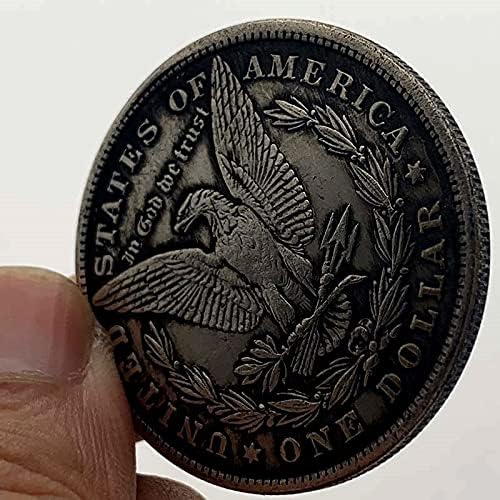 1881 נדודים מטבע פליז עתיק ישן כסף מדליית אוסף מטבע גדול מכוער נחושת כסף מטבע הנצחה מטבע