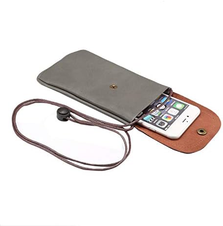 תיק נרתיק טלפוני שקית גוף חוצה צלב תואם לנשים, תיקיית כיס טלפון תואמת ל- iPhone XS Max, 11 Pro
