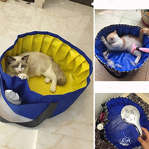 נייד לחיות מחמד כלבים אמבטיה לשטוף אמבטיה לכלבים קטנים וחתולים