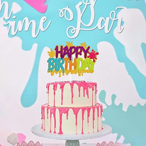 ציור עוגת טופר צייר אמנות נושאים שמח יום הולדת עוגת קישוט עבור גילס בני יום הולדת יום הולדת ספקי צד כפול צדדי