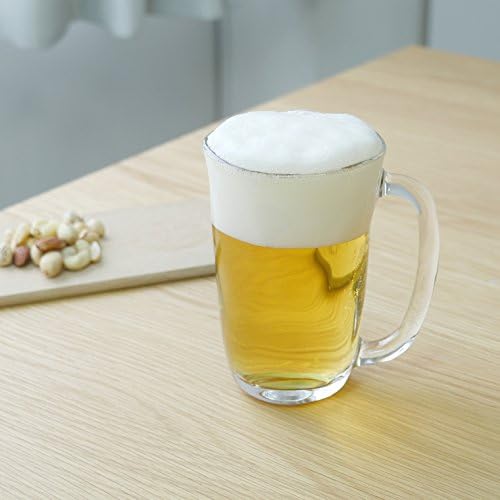 Aderia P-6617 בירה שטיין, זכוכית, סט של 3, Tebineri, 14.1 fl oz, תוצרת יפן, Safe Phaseher Safe